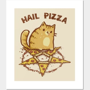 Hail Pizza Posters and Art
